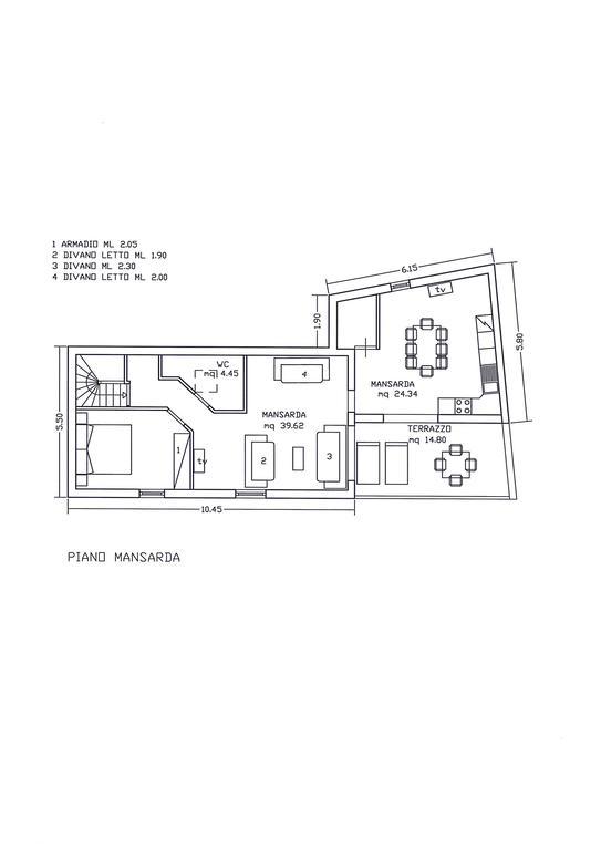 Appartamento Mansardato Anda&Torra Castelsardo Luaran gambar